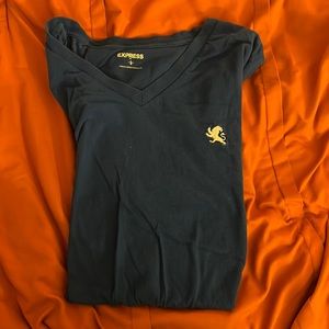 Selling size large blue express tee, wore only a few times